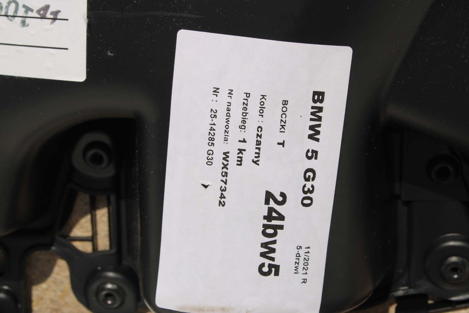 BMW 5 G30 FOTELE KOMPLET FOTELI siedzeń siedzenia tapicerka + boczki ...