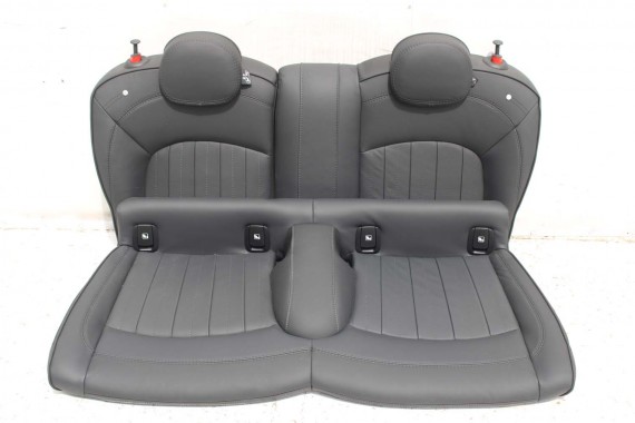 MINI F56 FOTELE KOMPLET FOTELI siedzeń siedzenia tapicerka +boczki drzwiowe MINI Yours Leder Lounge/carbon-black LCi JCW