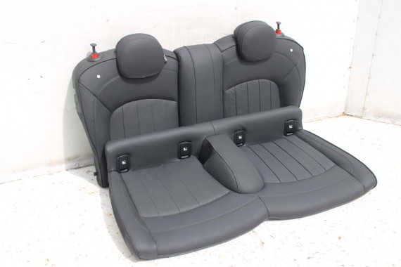 MINI F56 FOTELE KOMPLET FOTELI siedzeń siedzenia tapicerka +boczki drzwiowe MINI Yours Leder Lounge/carbon-black LCi JCW