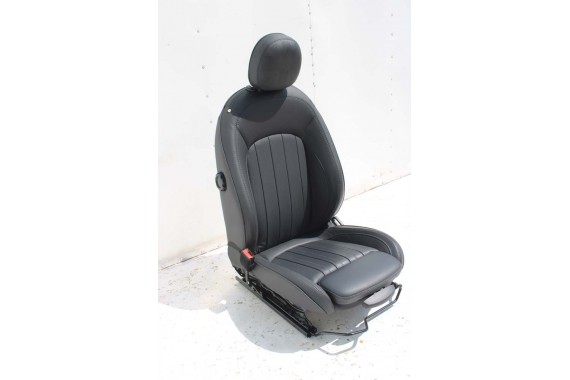 MINI F56 FOTELE KOMPLET FOTELI siedzeń siedzenia tapicerka +boczki drzwiowe MINI Yours Leder Lounge/carbon-black LCi JCW
