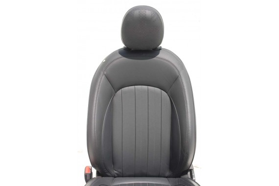 MINI F56 FOTELE KOMPLET FOTELI siedzeń siedzenia tapicerka +boczki drzwiowe MINI Yours Leder Lounge/carbon-black LCi JCW