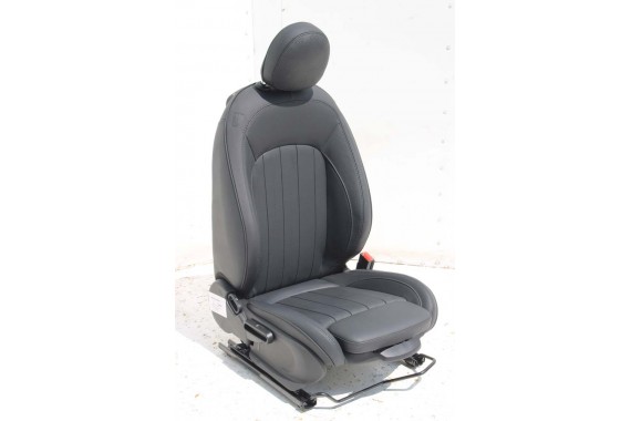 MINI F56 FOTELE KOMPLET FOTELI siedzeń siedzenia tapicerka +boczki drzwiowe MINI Yours Leder Lounge/carbon-black LCi JCW