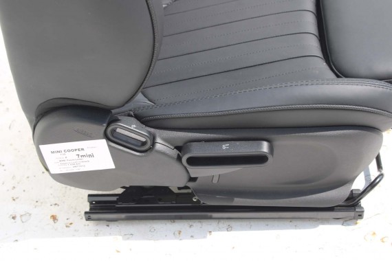 MINI F56 FOTELE KOMPLET FOTELI siedzeń siedzenia tapicerka +boczki drzwiowe MINI Yours Leder Lounge/carbon-black LCi JCW