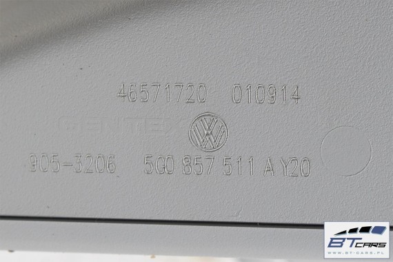 VW GOLF 7 SPORTSVAN LUSTERKO WEWNĘTRZNE 5G0857511A 5G0 857 511 A wsteczne 5G0857511 5G0857511B 5G0857511A 5G0857511B 5G0857511B