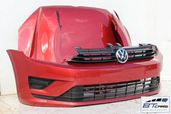 VW GOLF SPORTSVAN PRZÓD maska błotnik zderzak pas przedni wzmocnienie błotnik 510 Kolor: LA3X - czerwony (sunset red)