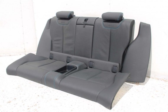 BMW M2 F87 FOTELE KOMPLET FOTELI siedzeń siedzenia tapicerka M PAKIET + boczki drzwiowe czarne MPower Performance 'M' M2 F87