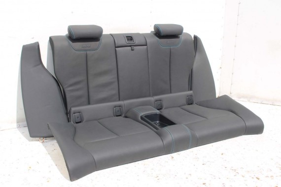 BMW M2 F87 FOTELE KOMPLET FOTELI siedzeń siedzenia tapicerka M PAKIET + boczki drzwiowe czarne MPower Performance 'M' M2 F87