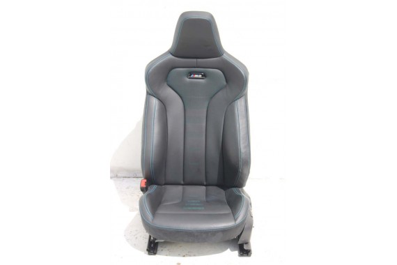 BMW M2 F87 FOTELE KOMPLET FOTELI siedzeń siedzenia tapicerka M PAKIET + boczki drzwiowe czarne MPower Performance 'M' M2 F87