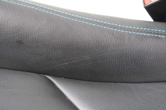 BMW M2 F87 FOTELE KOMPLET FOTELI siedzeń siedzenia tapicerka M PAKIET + boczki drzwiowe czarne MPower Performance 'M' M2 F87