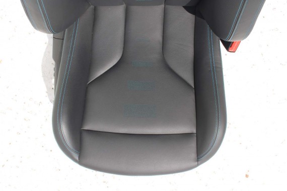 BMW M2 F87 FOTELE KOMPLET FOTELI siedzeń siedzenia tapicerka M PAKIET + boczki drzwiowe czarne MPower Performance 'M' M2 F87