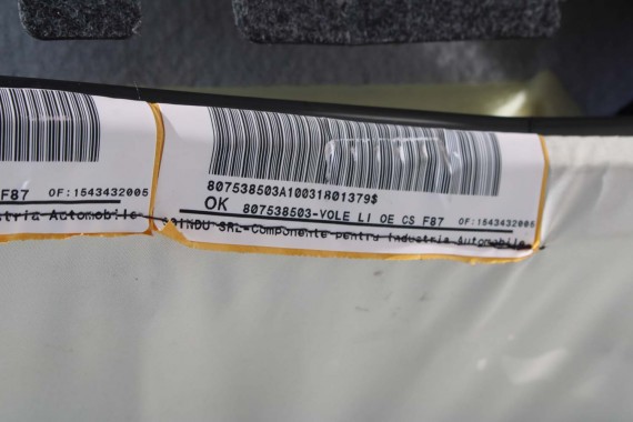 BMW M2 F87 FOTELE KOMPLET FOTELI siedzeń siedzenia tapicerka M PAKIET + boczki drzwiowe czarne MPower Performance 'M' M2 F87