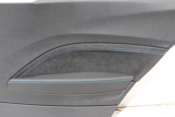 BMW M2 F87 FOTELE KOMPLET FOTELI siedzeń siedzenia tapicerka M PAKIET + boczki drzwiowe czarne MPower Performance 'M' M2 F87