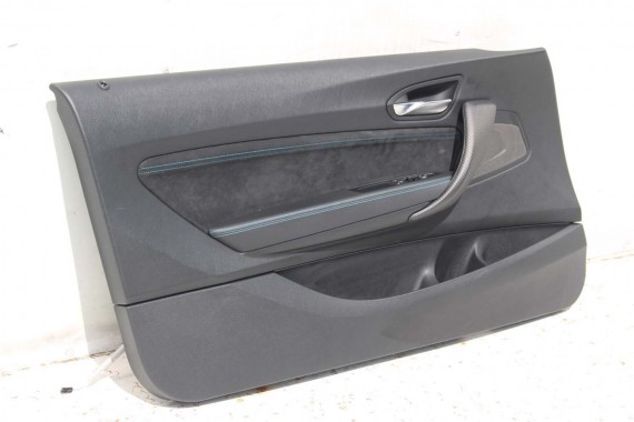 BMW M2 F87 FOTELE KOMPLET FOTELI siedzeń siedzenia tapicerka M PAKIET + boczki drzwiowe czarne MPower Performance 'M' M2 F87