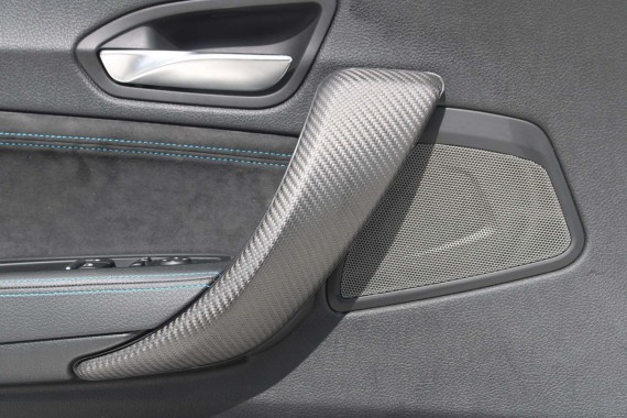 BMW M2 F87 FOTELE KOMPLET FOTELI siedzeń siedzenia tapicerka M PAKIET + boczki drzwiowe czarne MPower Performance 'M' M2 F87