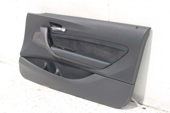 BMW M2 F87 FOTELE KOMPLET FOTELI siedzeń siedzenia tapicerka M PAKIET + boczki drzwiowe czarne MPower Performance 'M' M2 F87