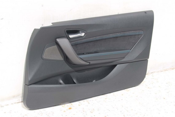 BMW M2 F87 FOTELE KOMPLET FOTELI siedzeń siedzenia tapicerka M PAKIET + boczki drzwiowe czarne MPower Performance 'M' M2 F87