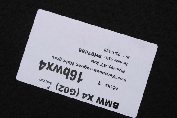 BMW X4 G02 PÓŁKA TYLNA TYŁ BAGAŻNIKA 7483726 7418881 51467483726 7483726 7483726 7418881 7483726 7418881 7483726 X4M F98 LCi