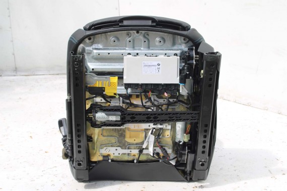 BMW M2 F87 FOTELE KOMPLET FOTELI siedzeń siedzenia tapicerka + boczki drzwiowe czarne MPower Dakota/schwarz/Kontrast blau M2 F87