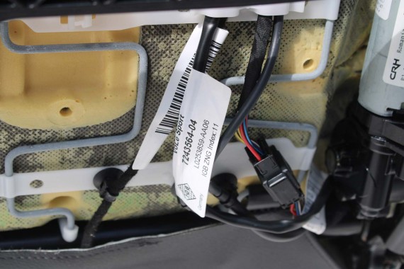 BMW M2 F87 FOTELE KOMPLET FOTELI siedzeń siedzenia tapicerka + boczki drzwiowe czarne MPower Dakota/schwarz/Kontrast blau M2 F87