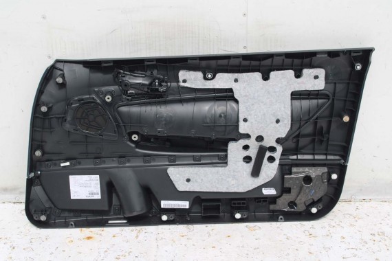 BMW M2 F87 FOTELE KOMPLET FOTELI siedzeń siedzenia tapicerka + boczki drzwiowe czarne MPower Dakota/schwarz/Kontrast blau M2 F87