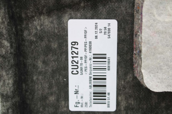 BMW 5 G60 PÓŁKA TYLNA TYŁ BAGAŻNIKA 5A36F70 5A36F70 51465A36F70 5A36F70 51465A36F70 5A36F70 51465A36F70 5A36F70 51465A36F70