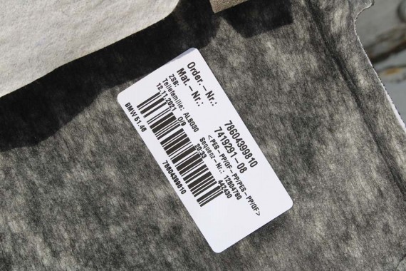 BMW 5 G30 PÓŁKA TYLNA TYŁ BAGAŻNIKA 7419291 51467419291 7419291 7419291 51467419291 7419291 7419291 51467419291 7419291 7419291