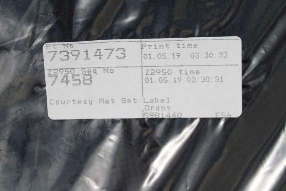 MINI F54 DYWANIKI PODŁOGI 7391473 wycieraczki kolor czarny LCi LIFT Clubman 51477391473 7391473 51477391473 7391473 51477391473