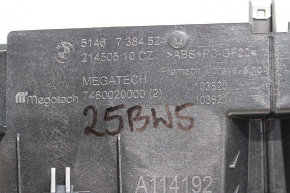 BMW 5 G30 OSŁONA KRAKTKI NAWIEWU 7384524 7384524 TYLNA TYŁ BAGAŻNIKA 7384524 51467384524 KRATKA NAWIEWU 7384524 7384524 7384524