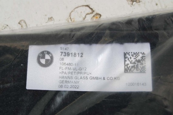 BMW 7 G12 DYWANIKI PODŁOGI 7391812 wycieraczki kolor czarny LCi FACELIFT 7391812 7391812 51477391812 7391812 7391812 51477391812