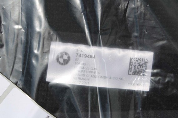 BMW 5 G30 DYWANIKI PODŁOGI 7419494 wycieraczki kolor czarny 7419494 51477419494 7419494 106480 7419494 51477419494 7419494 G31