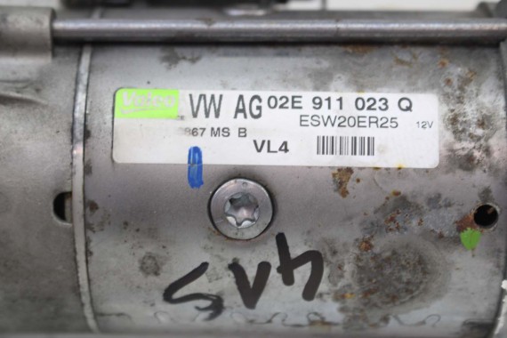 VW AUDI SEAT SKODA ROZRUSZNIK 02E911023Q 02E911024H 02E911024C 02E911023 2.0 KW producent VALEO 02E911023Q 02E911024H 02E911023Q
