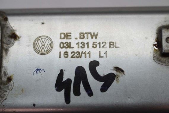 VW AUDI SEAT CHŁODNICA SPALIN EGR 03L131512BL EGR AGR 03L131512CH 03L131512CF 03L131512DQ 03L 131 512 BL 03L131512BL 03L131512CH