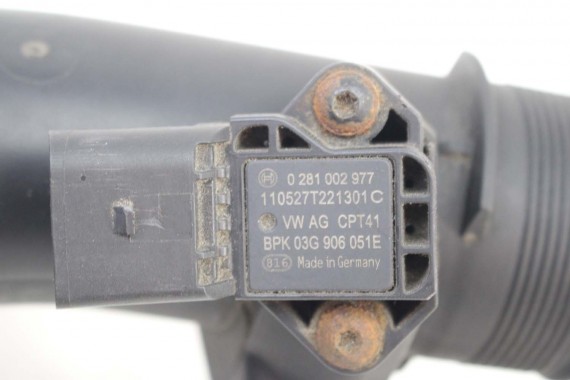 VW AUDI RURA INTERCOOLERA 1K0145838AH 1K0145838AH 1K0145838AF INTERKULERA WĄŻ CIŚNIENIOWY RURY POWIETRZA CHŁODNICY 1K0145838AH