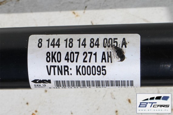 AUDI A4 A5 PÓŁOŚ PRZEDNIA PRZÓD 8K0407271AH 8K0407271AJ 8K0407451LX 8K0 407 2711.8 TFSi 8K0407271Q 8K0407271D 8K0407271AH