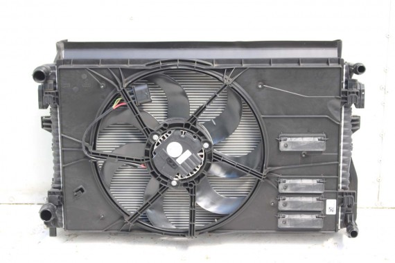 AUDI VW CHŁODNICA wody 5Q0121251HS 5WA121251C KLIMY 5Q0816411AS + WENTYLATOR 5Q0121203DS 5WA121203F 5Q0121251HS 5WA121251C