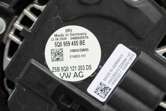 AUDI VW CHŁODNICA wody 5Q0121251HS 5WA121251C KLIMY 5Q0816411AS + WENTYLATOR 5Q0121203DS 5WA121203F 5Q0121251HS 5WA121251C