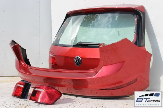 VW SPORTSVAN TYŁ ZDERZAK tylny + KLAPA BAGAŻNIKA 510 Kolor: LA3X - czerwony (sunset red)