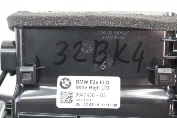 BMW 4 F33 KRATKI WLOTY POWIETRZA KONSOLI kratka wlot nawiewu 9218549 9346225 9218550 9231206 64229218549 64229346225 9357927