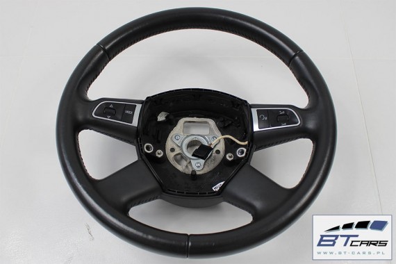 AUDI A4 A5 Q5 KIEROWNICA SKÓRA 8R0419091C 8K 8R0 419 091 C WUN - czarny 8R0419091C 8R0419091C 8R0419091C 8R0419091C 8R0419091C