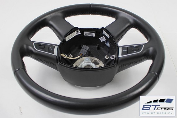 AUDI A4 A5 Q5 KIEROWNICA SKÓRA 8R0419091C 8K 8R0 419 091 C WUN - czarny 8R0419091C 8R0419091C 8R0419091C 8R0419091C 8R0419091C