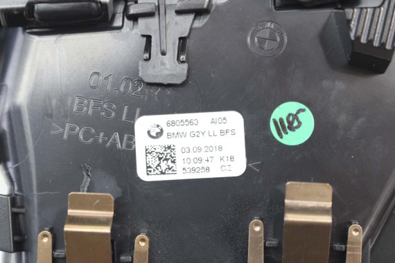 BMW 3 G20 KRATKI WLOTY POWIETRZA KONSOLI kratka wlot nawiewu + panel klimy 9459475 64119459475 6806855 6805563 6805796 9459475