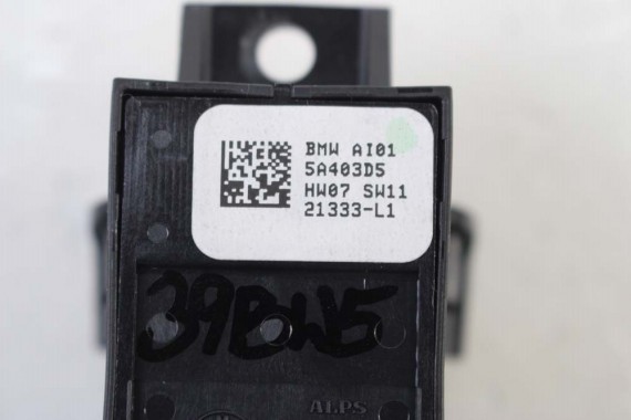 BMW 5 G30 PRZYCISK HAMULCA 5A403D5 G31 61315A403D5 przełącznik PARKING "P" AUTO HOLD 5A403D5 5A403D5 61315A403D5 5A72FE4 9434486