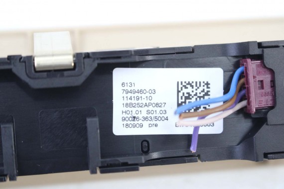 BMW 3 G20 PANEL AUDIO RADIA 7949460 61317949460 Kontroler 7949460 7949460 7949460 61317949460 beż Canberra 7949460 61317949460