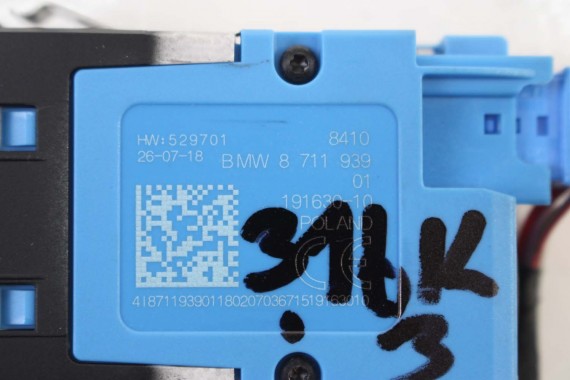 BMW 3 G20 PORT USB PRZYŁĄCZE gniazdo 8711939 X1 F48 F45 F46 MINI F54 F55 F56 F57 F60 84108711939 84105A21B76 8794158 8711939