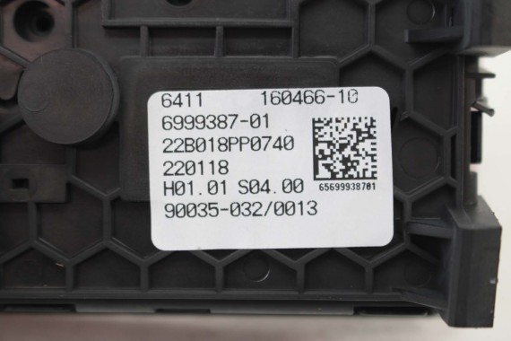 BMW 7 G12 PANEL KLIMY 6999387 6999389 TYŁ TYLNY 6834410 6819193 9395324 9399331 9399333 9399335 6826895 64116999387 64116999389