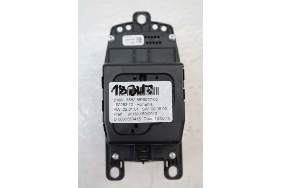 BMW 7 G12 PANEL GAŁKA DZWIGNIA BIEGÓW 6829077 65826829077 KONTROLER IDRIVE Kontroler POKRĘTŁO 5A14E59 5A0DC91 9459629 5A3B1E0