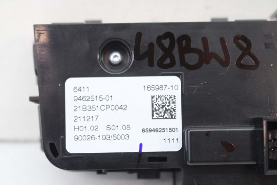 BMW 8 G16 PANEL KLIMY 9490546 TYŁ TYLNY 9490546 9462515 9490546 61319462515 61319490546 9490546 9462515 9490546 9462515 9490546