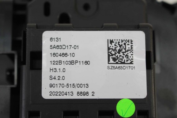 BMW X6 G06 GAŁKA DZWIGNIA BIEGÓW ZMIANY 5A63D17 WYBIERAK LEWAREK ZMIAN 61315A63D17 61 31 5A63D17 LHD HIGH kryształ