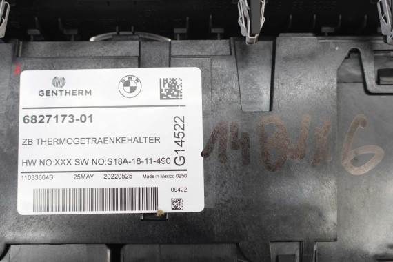 BMW X6 G06 UCHWYT 682173 termiczny NA KUBEK 682173 LCi 682172 przód przedni 5116682173 6842025 51166842025 682173 682173