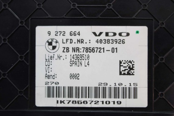 BMW M4 F82 ZEGAR 9272664 62109272664 Prędkościomierz LICZNIK 9272664 zegary 9272664 9272664 9272664 9272664 9272664 USA 9272664